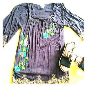 Embroidered Tunic